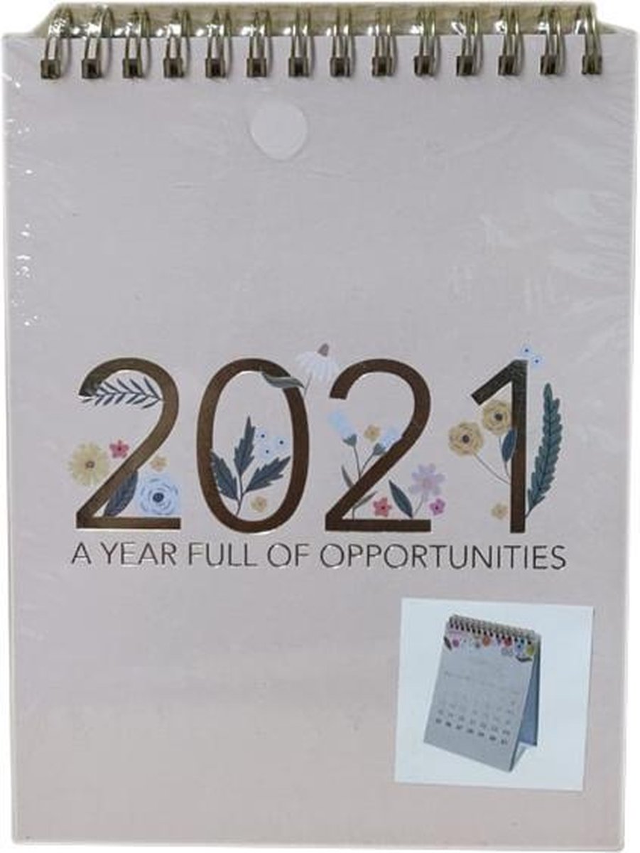 Bureau weekkalender 13 x 137cm | A Year Full Of Opportunities